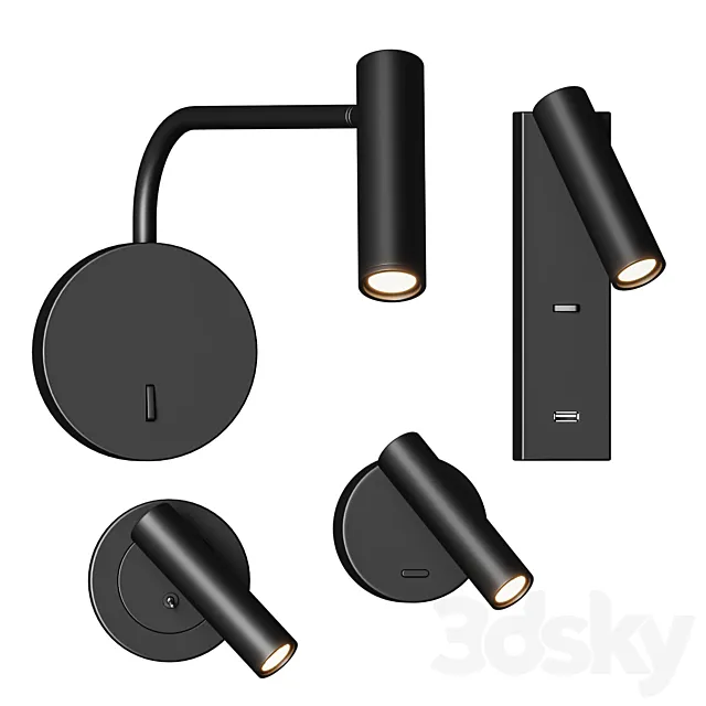 Vakkerlight Reading Wall Sconce 3D Model