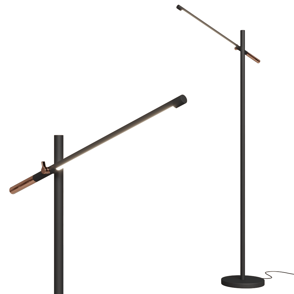Valaisin Grönlund – Floor Lamp Piano 3D Model