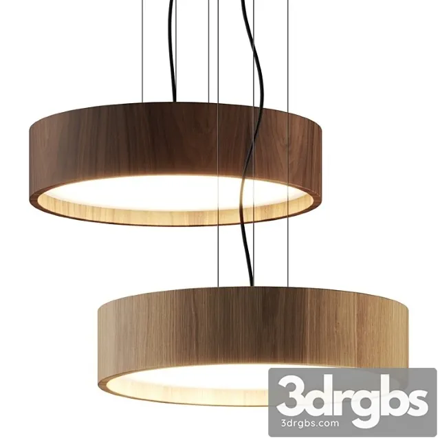 Valaisin gronlund oak & walnut pendant lamp Valaisin gronlund oak & walnut pendant lamp