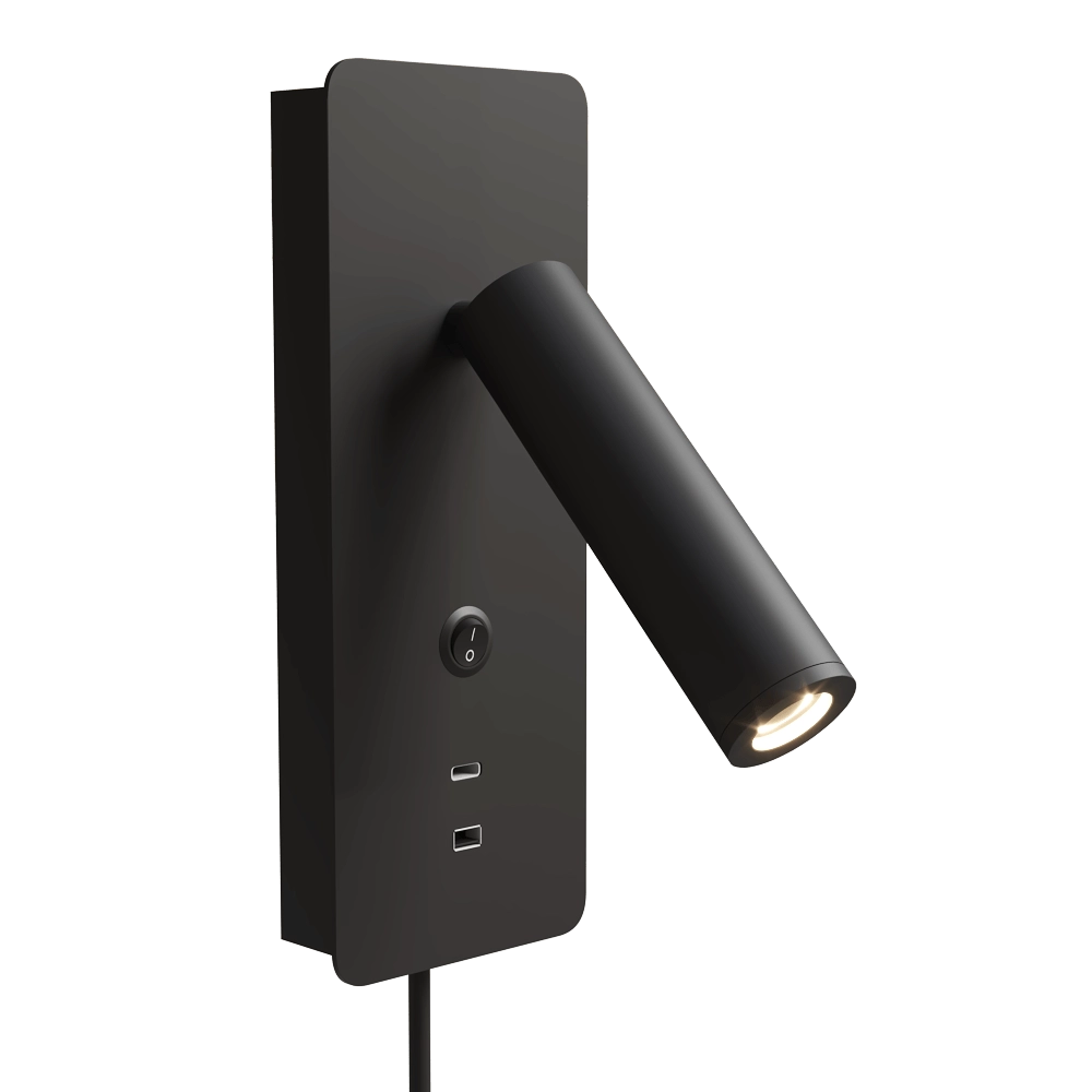 Valaisin Grönlund – Wall lamp Gent USB-A+C Surface 3D Model