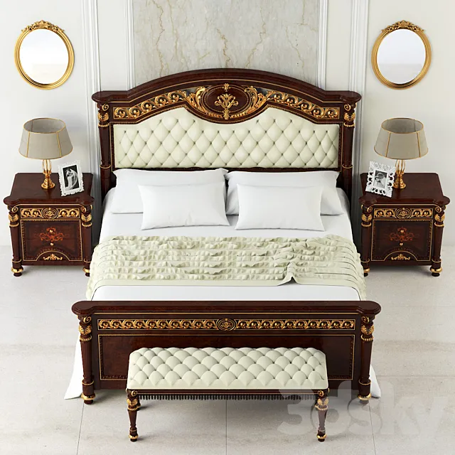 VALDERAMOBILI LUIGI XVI 3D Model VALDERAMOBILI LUIGI XVI 3D Model