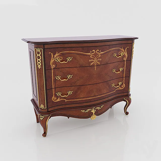 valderamobili principe commode 3D Model