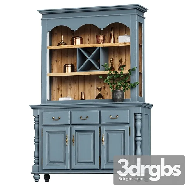 Valencia buffet with decor Valencia buffet with decor