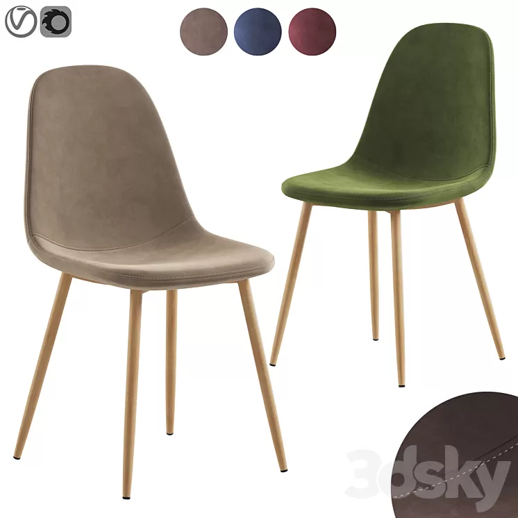 Valencia stool 3D Model Valencia stool 3D Model