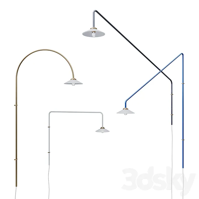 Valerie objects hanging lamp set 3D Model Valerie objects hanging lamp set 3D Model