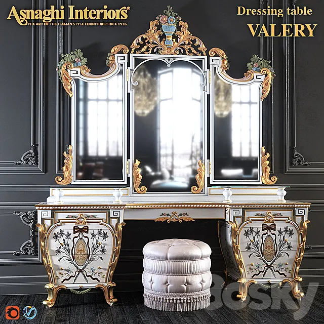 VALERY ASNAGHI INTERIORS L42804 3D Model