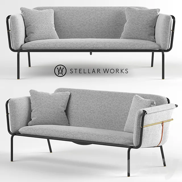 VALET LOVE SEAT 3D Model VALET LOVE SEAT 3D Model