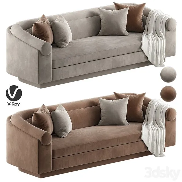 Valetta Sofa 3D Model