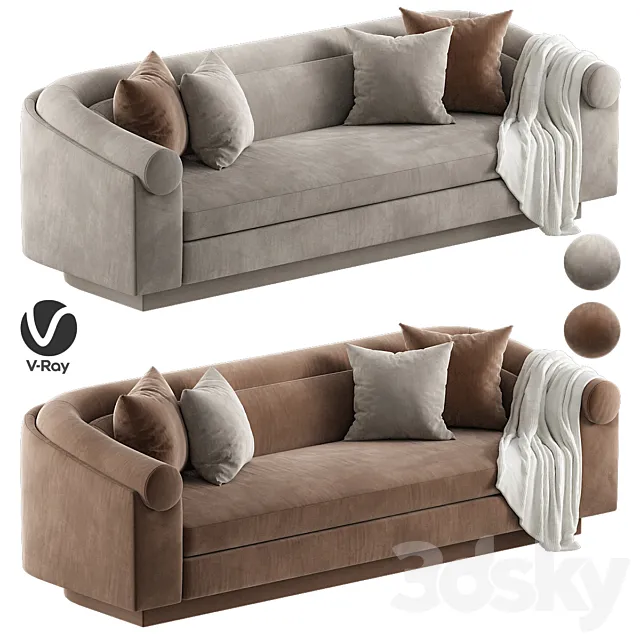 Valetta Sofa 3DModel Valetta Sofa 3DModel