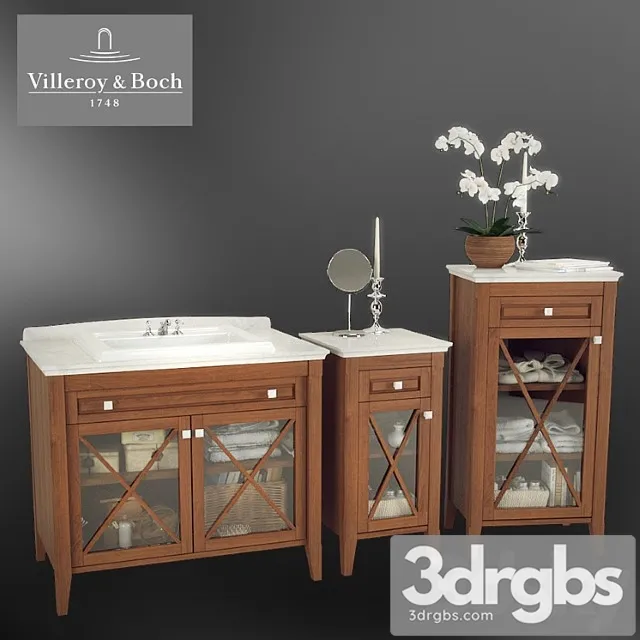 Valleroy Boch Hommage Furniture 3D Model Download