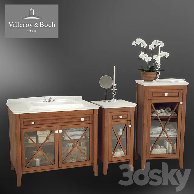 Valleroy&Boch _ Hommage furniture 3DModel Valleroy&Boch _ Hommage furniture 3DModel