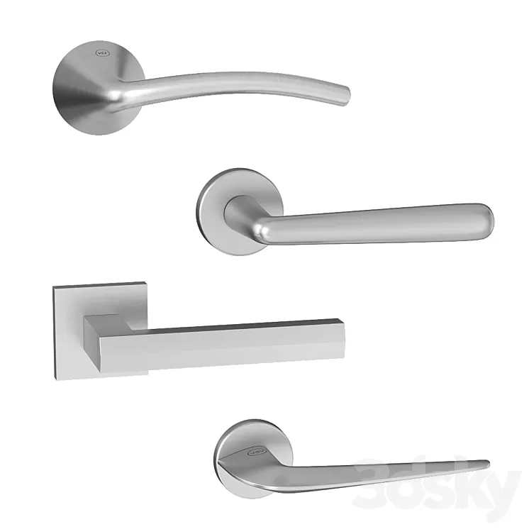 Valli & Valli door handles 3D Model