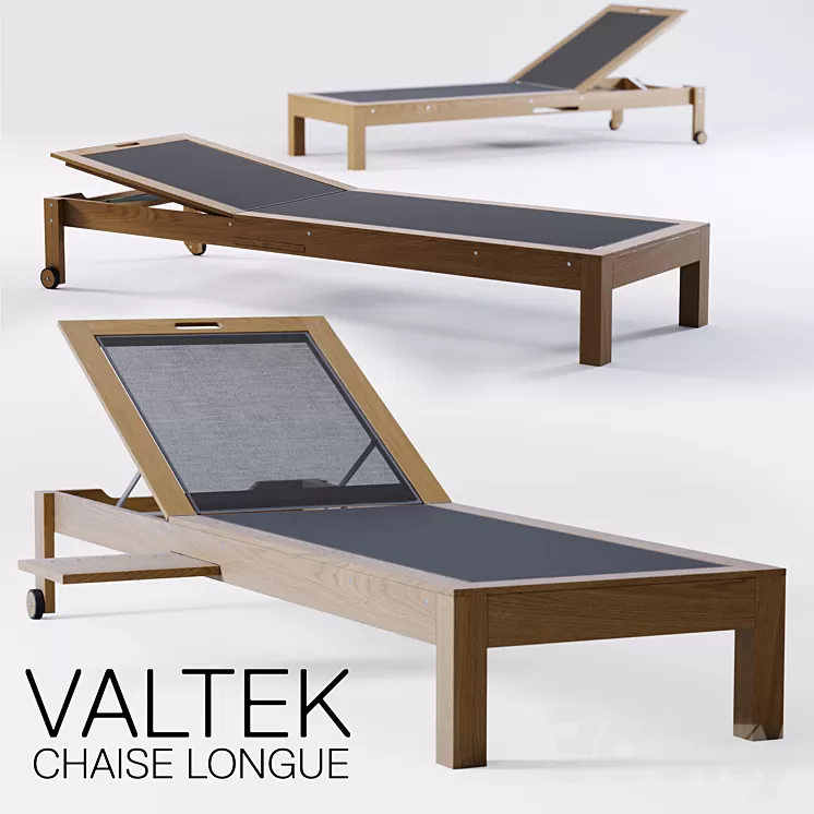 VALTEK Chaise Longue 3D Model VALTEK Chaise Longue 3D Model