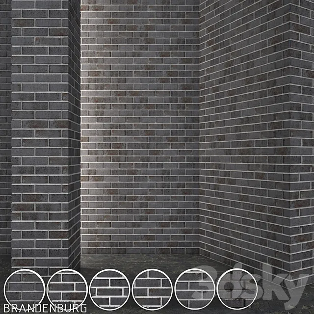 Vandersanden Brick Brandenburg 3D Model