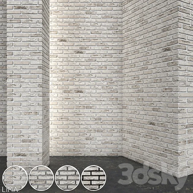 Vandersanden Brick Lima 3D Model