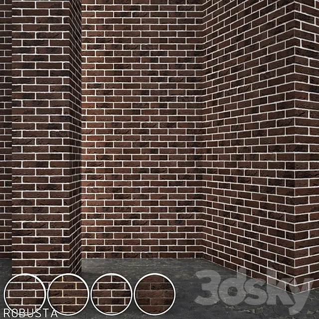 Vandersanden Brick Robusta 3D Model