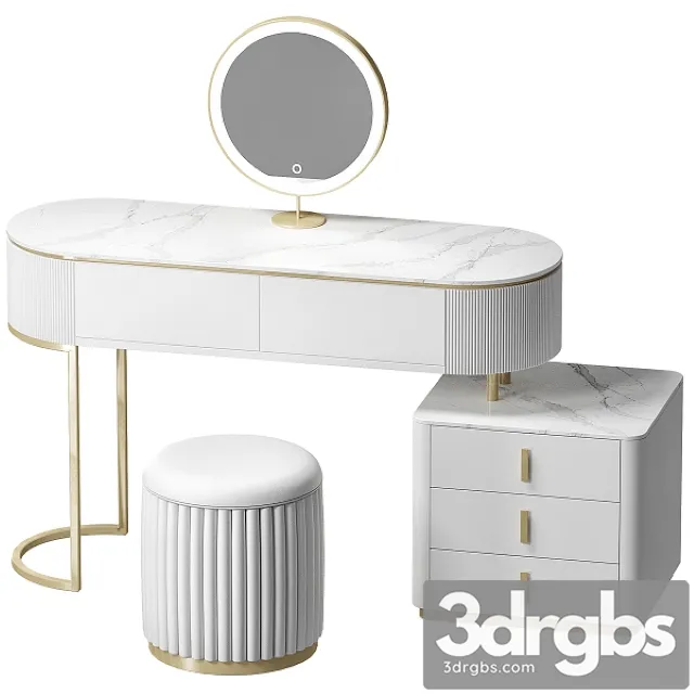 Vanity Dressing Table 3D Model Download