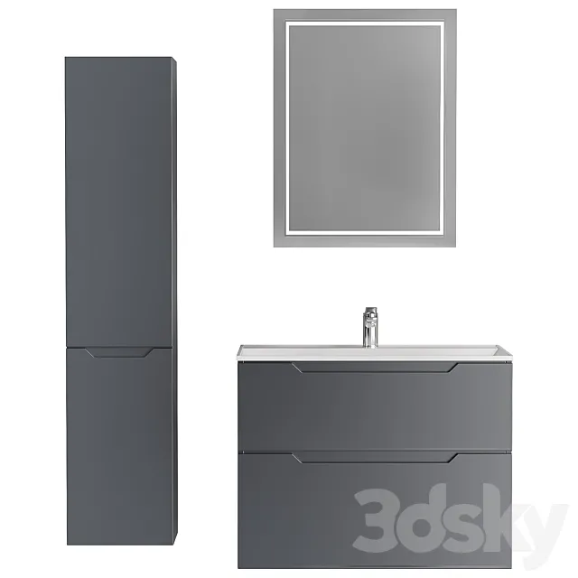 Vanity unit Raval Vector 3D Model