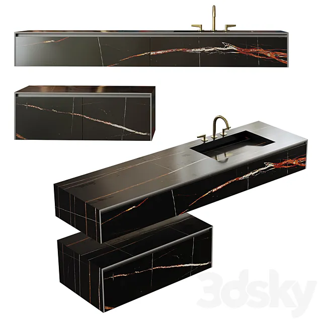 vanity unit Victoria 3DModel vanity unit Victoria 3DModel