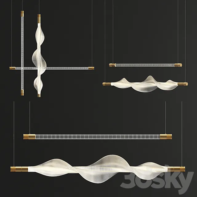 Vapor Lighth hollandslicht studio 3D Model