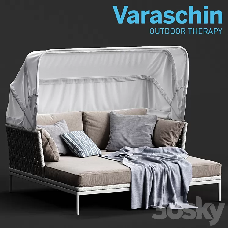 Varaschin ALGARVE Igloo Sofa 3D Model Varaschin ALGARVE Igloo Sofa 3D Model