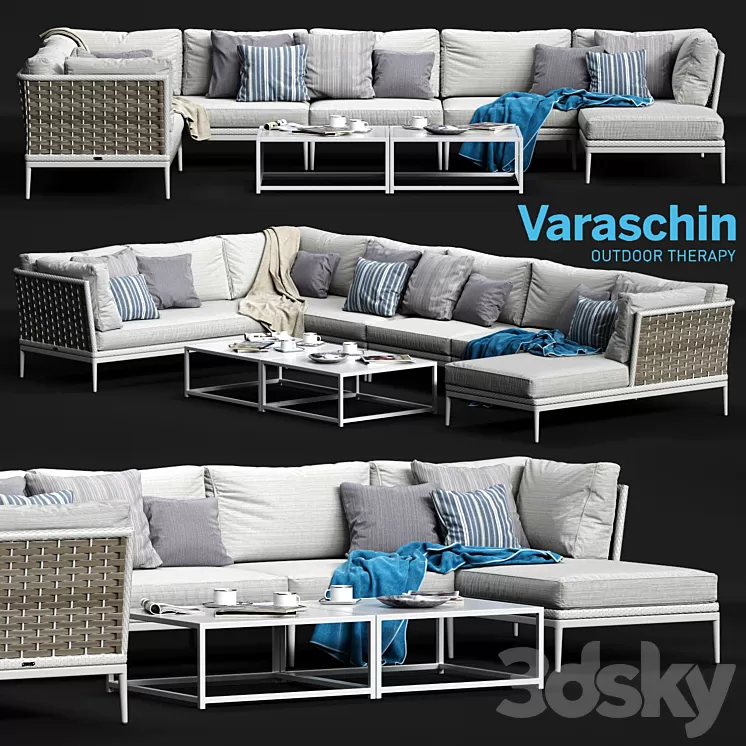 Varaschin ALGARVE Sofa 03 3D Model