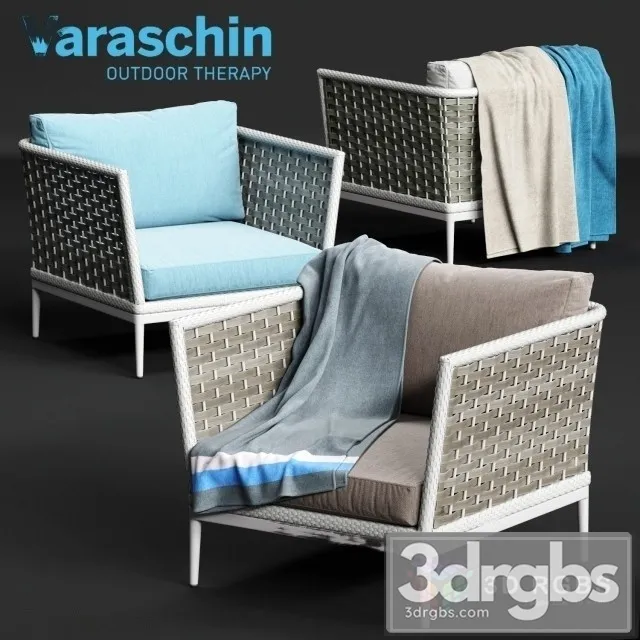 Varaschin Algrave Armchair 3D Model Download Varaschin Algrave Armchair 3D Model Download