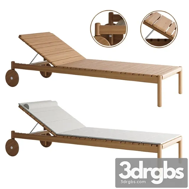 Varaschin barcode lettino 2 3D Model Download