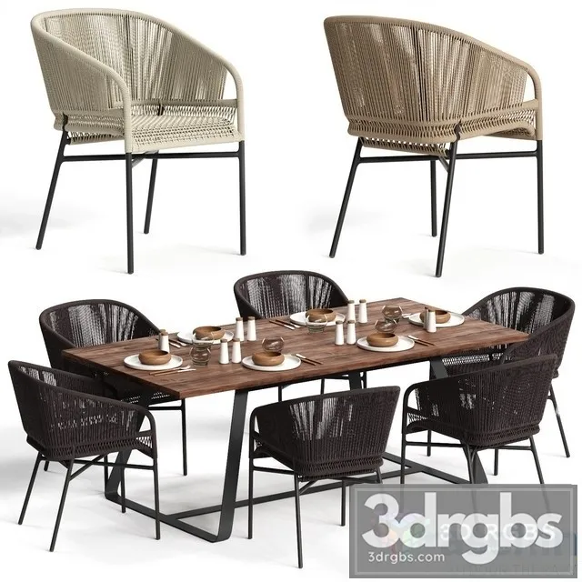 Varaschin Cricket Armchair 3D Model Download