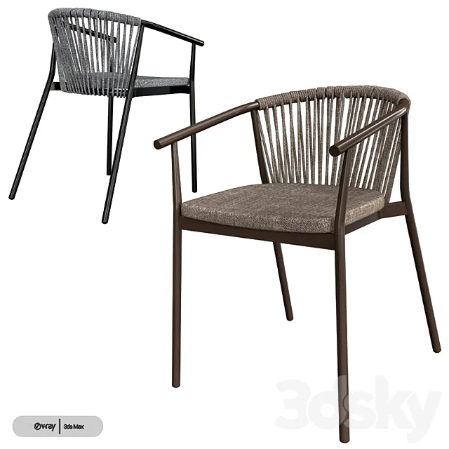 Varaschin SMART chair 3D Model Varaschin SMART chair 3D Model