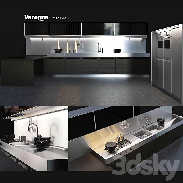 Varenna by Poliform _ MINIMAL 3DModel