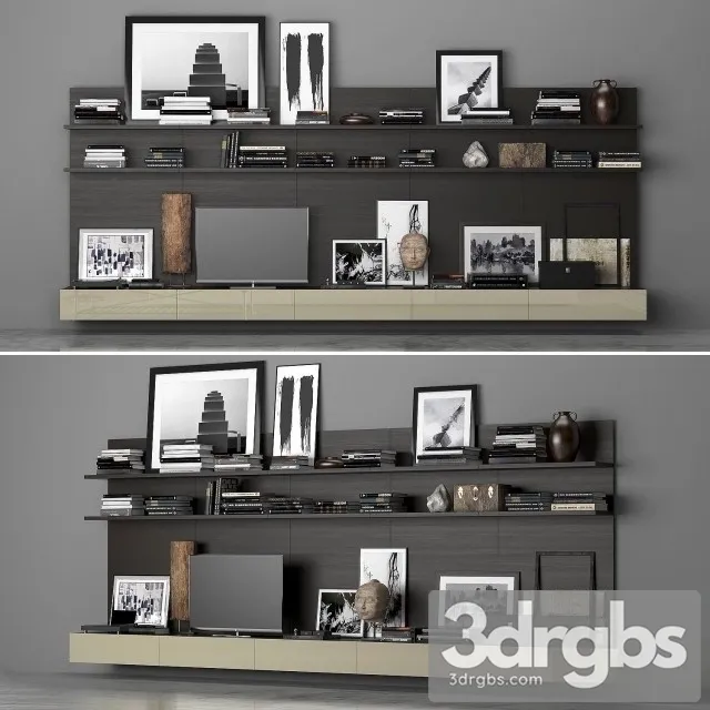 Varenna Poliform Day System 12 3D Model Download Varenna Poliform Day System 12 3D Model Download