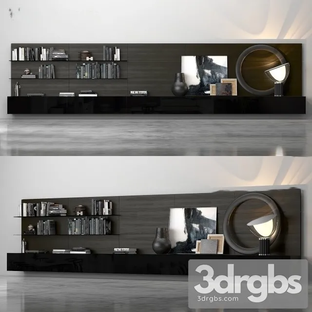 Varenna Poliform Day System 16 3D Model Download