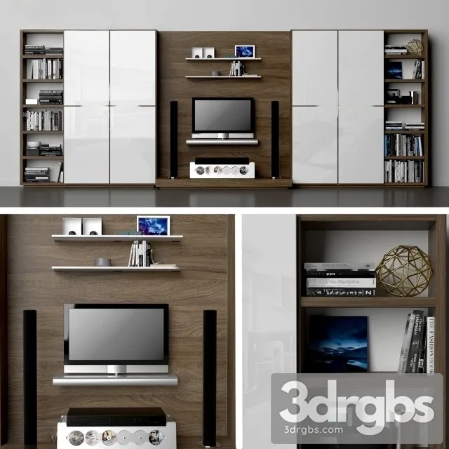 Varenna Poliform Day System 22 3D Model Download