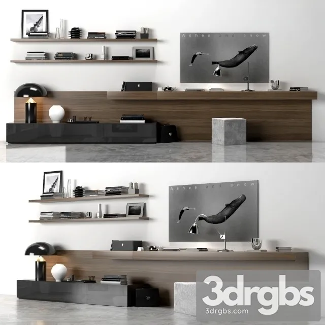 Varenna Poliform Day System 27 3D Model Download