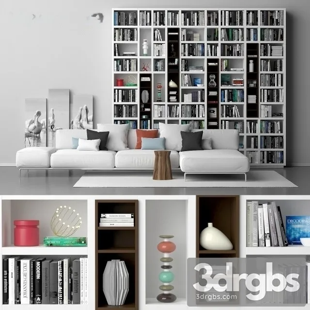 Varenna Poliform Day System 3D Model Download