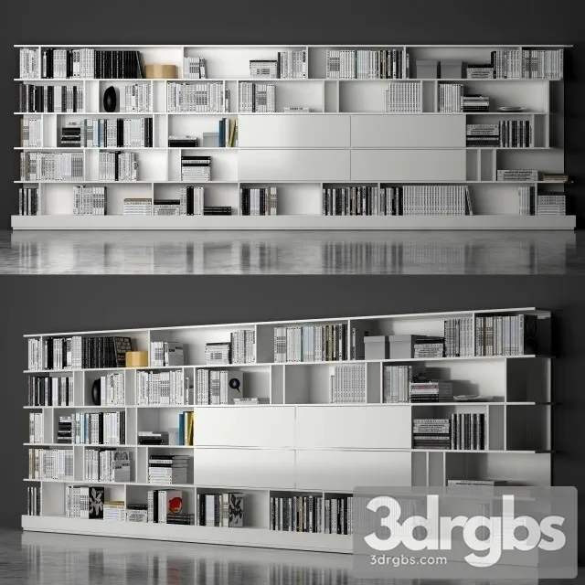 Varenna Poliform Day System 9 3D Model Download