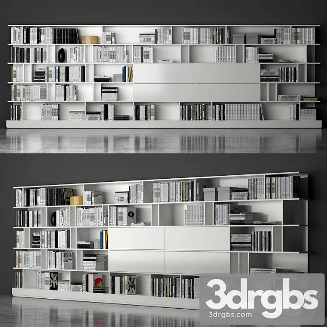 Varenna Poliform Day System 9 3D Model Download Varenna Poliform Day System 9 3D Model Download