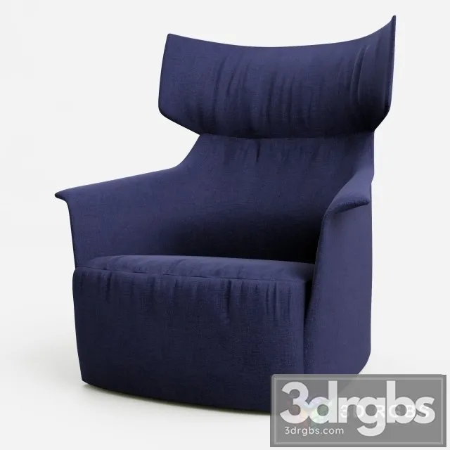 Varenna Santa Monica Armchair 3D Model Download Varenna Santa Monica Armchair 3D Model Download