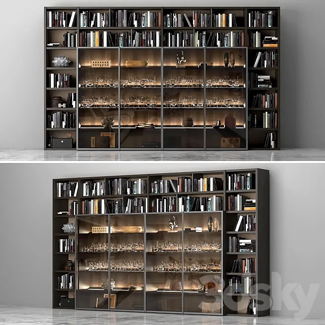 Varenna_Poliform_DAY_SYSTEM_13 3D Model Varenna_Poliform_DAY_SYSTEM_13 3D Model