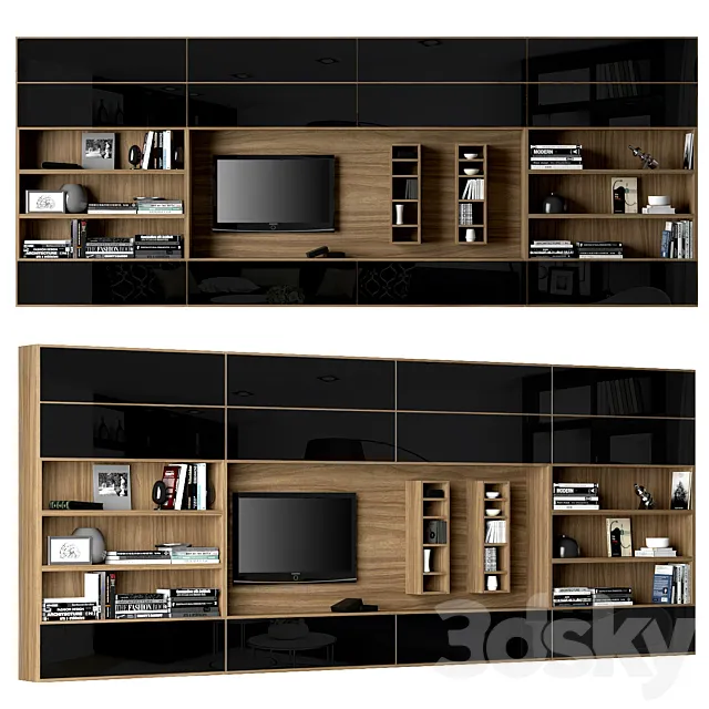 Varenna_Poliform_DAY_SYSTEM_15 3D Model Varenna_Poliform_DAY_SYSTEM_15 3D Model