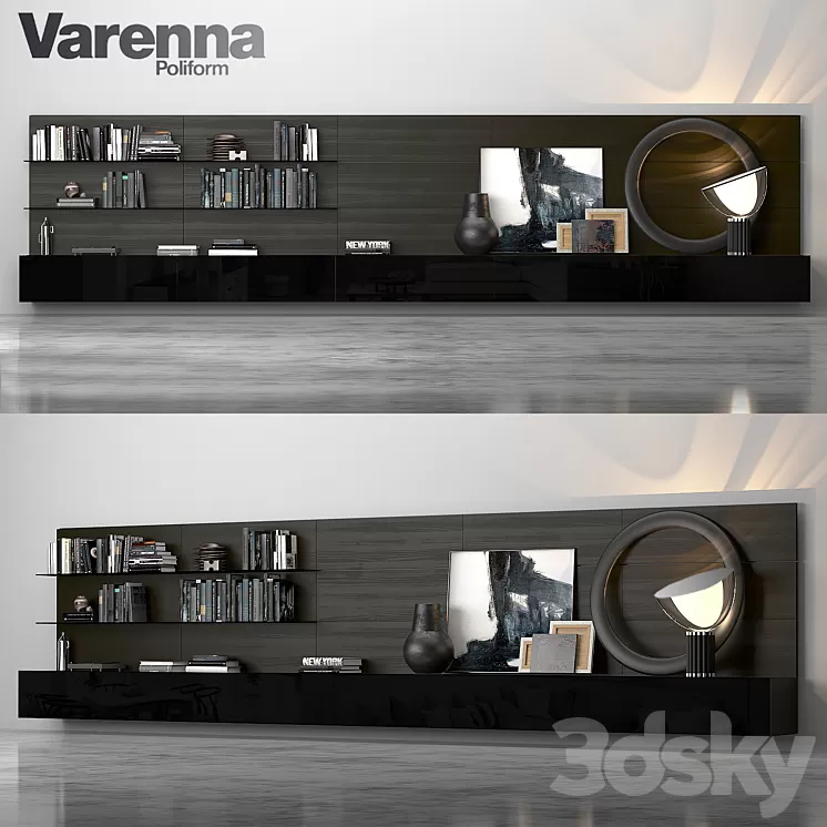 Varenna_Poliform_DAY_SYSTEM_16 3D Model Varenna_Poliform_DAY_SYSTEM_16 3D Model