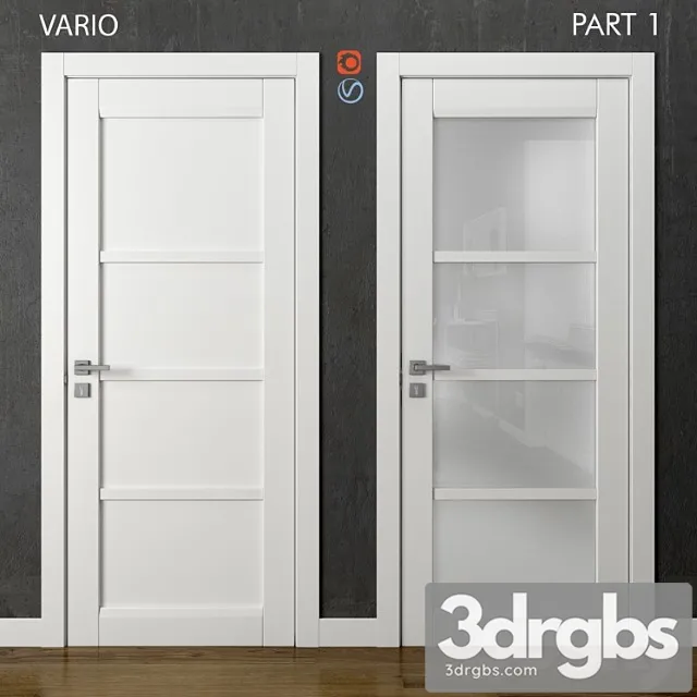 Vario doors volkhovets part 1 3D Model Download