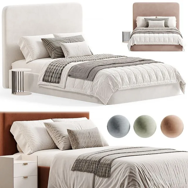 VARNA Bed kids bed By Mebelform 3D Model VARNA Bed kids bed By Mebelform 3D Model