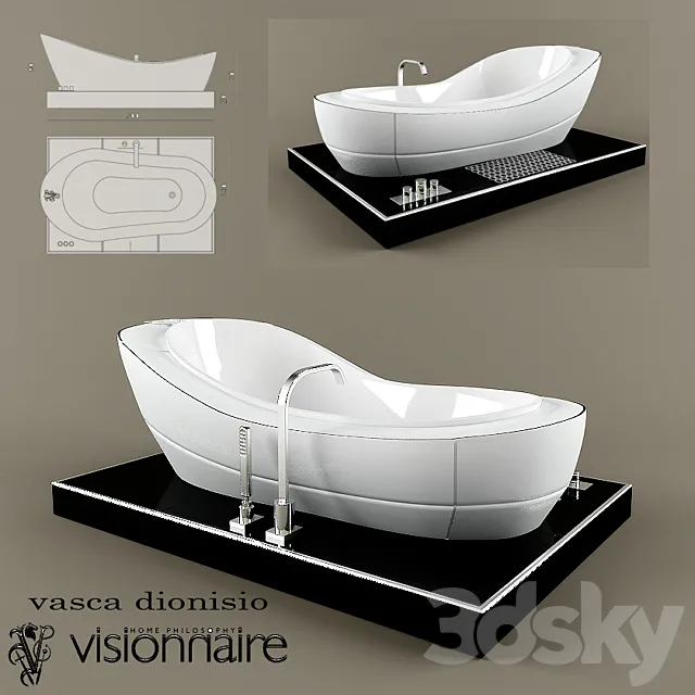 vasca dionisio 3D Model