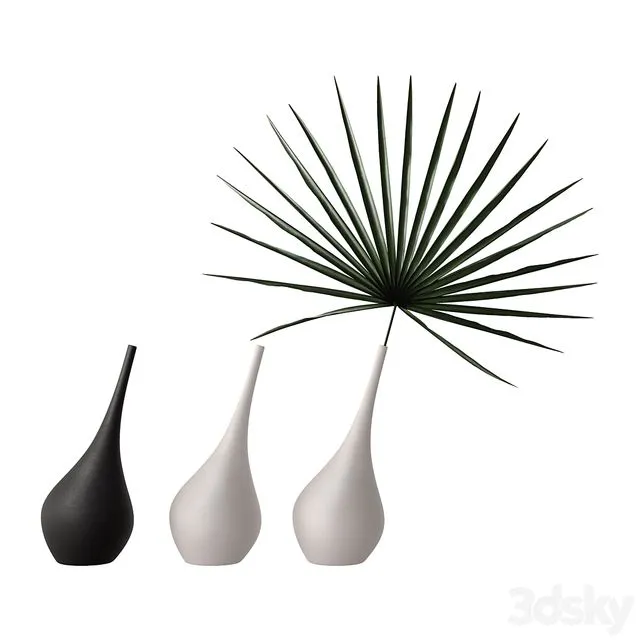 Vase AMPOULE S by MY YOUR 3D Model