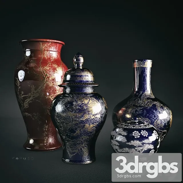 Vase Antique vases 3D Model Download