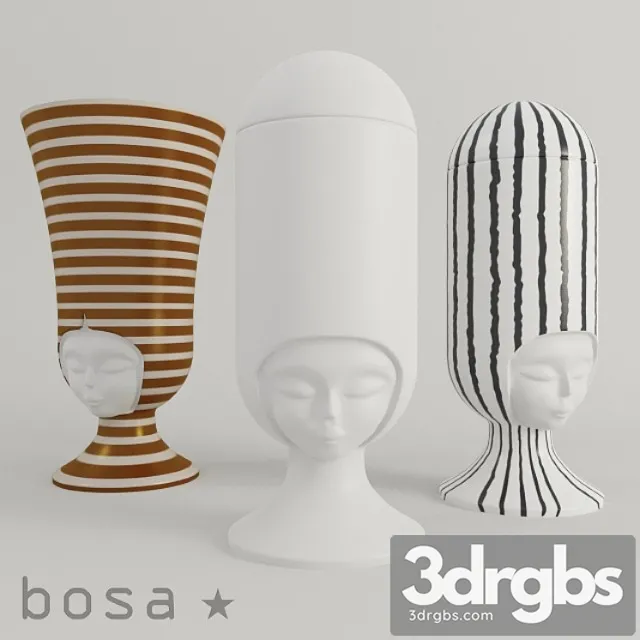 Vase Bosa &quot 3D Model Download