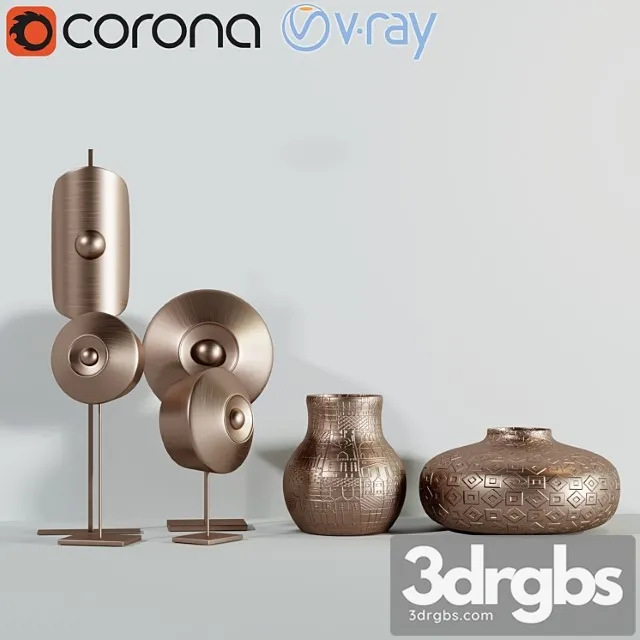 Vase Decoration 3dce 3D Model Download