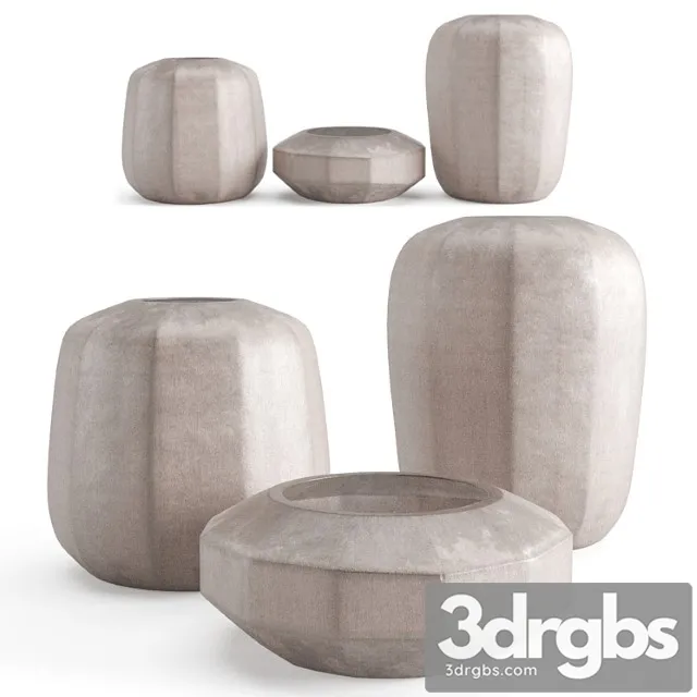 Vase Eichholtz avance set 3D Model Download